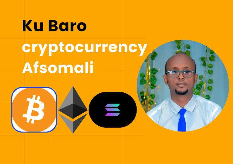 Crypto Currency Course Af-somali Kubaro