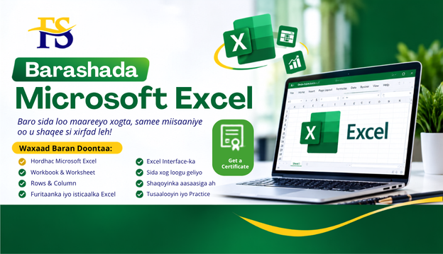 Barashada Microsoft Excel